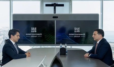 Генеральный директор Azerconnect Group Эмиль Масимов встретился с победителем конкурса Yüksəliş