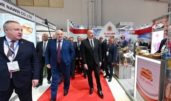 Президенты Азербайджана и Беларуси ознакомились с выставками Caspian Agro и InterFood Azerbaijan