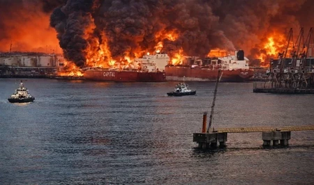 ВСУ заявили об атаке на корабли ВМФ России в Каспийском море