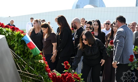 Память наших шехидов с уважением почитается в Парке Победы