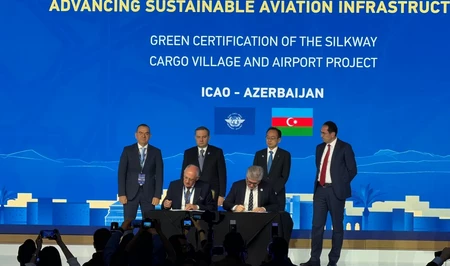 Азербайджан и ICAO подписали соглашение по «зеленому развитию» авиационных проектов