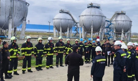 На заводе SOCAR в Сумгайыте проверили готовность к чрезвычайной ситуации
