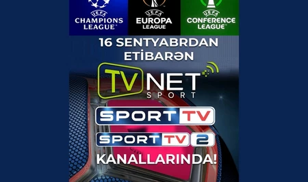 Матчи еврокубков будут транслироваться на TVNET SPORT и SPORT TV
