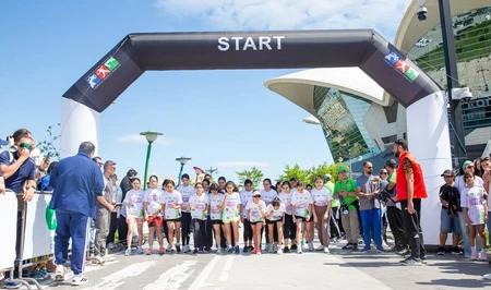 В Баку прошел детский спортивный фестиваль по легкой атлетике KidsRunFest
