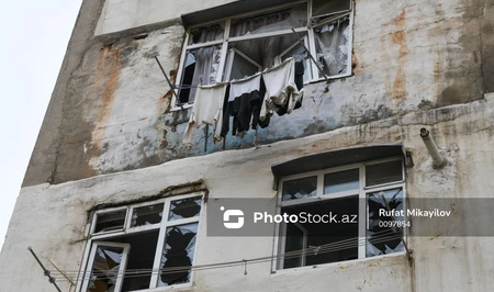 Взрыв водонагревателя в Гяндже: женщина получила серьезные ожоги