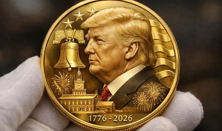 Коллекционные монеты с изображением Трампа раскупили сразу после старта продаж