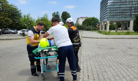 МЧС Азербайджана провел учения в Губинской районной центральной больнице