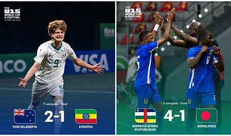 Определились победители дивизионов F и E на Чемпионате мира и Фестивале FIFA U-15 2026 в Баку