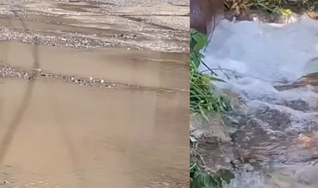 Прорыв водопровода в Баку: тонны питьевой воды утекают в никуда