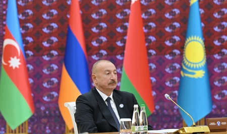 Саммит СНГ в Туркменбаши - Ильхам Алиев обозначил приоритеты Азербайджана в рамках Содружества