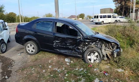 В Геранбойском районе в ДТП пострадали пять человек