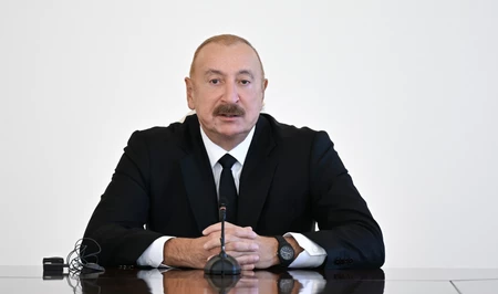 Президент Ильхам Алиев: На освобожденных территориях уже восстановлено 12 мечетей