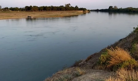 Гидрологическая сводка: река Кура показала резкий подъем воды
