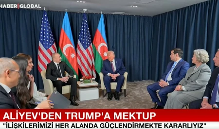 Турецкий телеканал Haber Global посвятил сюжет посланию президента Азербайджана Дональду Трампу