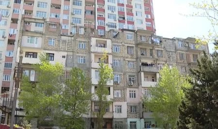 В Баку на стыке Низаминского и Сабунчинского районов вновь активизировался оползень