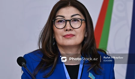 Казахстанский депутат поддержала создание Женского совета СВМДА на конференции в Баку