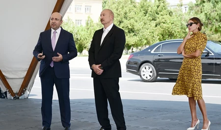 Президент Ильхам Алиев ознакомился с Генеральным планом развития города Нахчыван