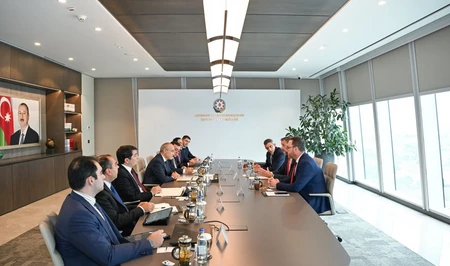 Азербайджан и C. Steinweg Group обсудили совместные проекты по Среднему коридору