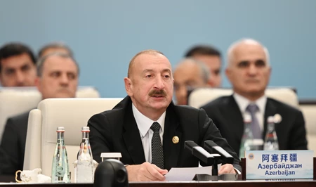 Президент Ильхам Алиев выступил на встрече в формате «ШОС плюс» в Тяньцзине