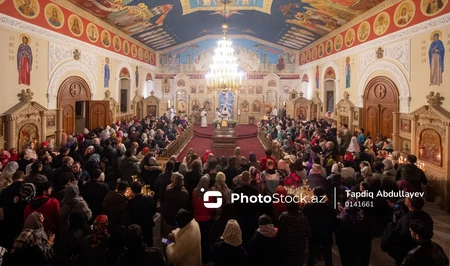 Православные христиане Азербайджана отмечают Пасху