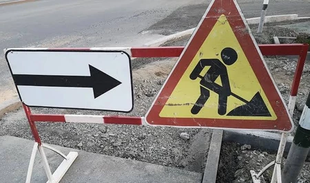 В Бузовне затянулись дорожные работы: жители жалуются на опасный котлован