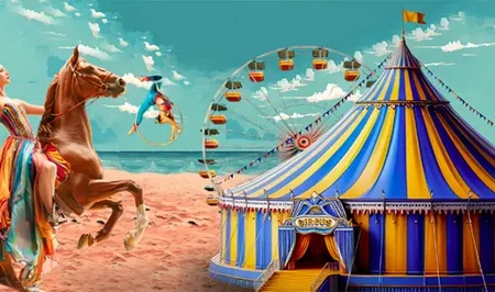 Цирк Circus Sea Breeze представил новую международную программу в Баку