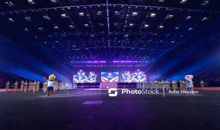 В Baku Crystal Hall состоялась церемония открытия Республиканской спортивной олимпиады школьников