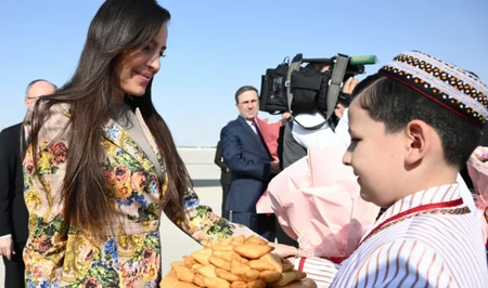 Лейла Алиева поделилась публикацией о визите в Туркменистан