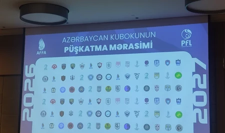 Состоялась жеребьевка Кубка Азербайджана сезона-2026/27