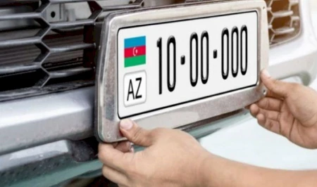 Автомобильные номера в Азербайджане дороже элитных квартир