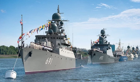 РФ начала военные учения на Каспии