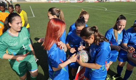 Женская сборная Азербайджана вышла в финал Кубка мира по объединенному футболу