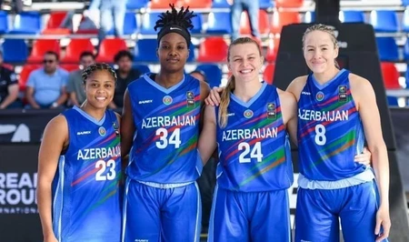 Женская сборная Азербайджана 3x3 впервые сыграет в Кубке чемпионов ФИБА