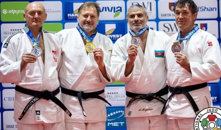 Азербайджанские дзюдоисты завоевали 11 медалей на чемпионате мира среди ветеранов