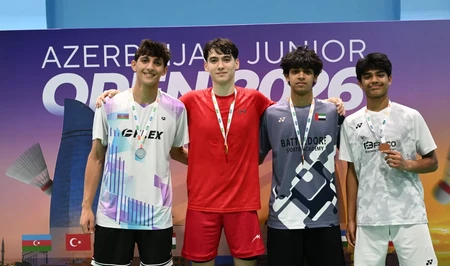Азербайджан выиграл «золото», два «серебра» и «бронзу» на Azerbaijan Junior Open 2026