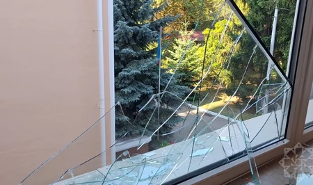 В результате ракетных ударов по Киеву нанесен ущерб посольству Азербайджана в Украине