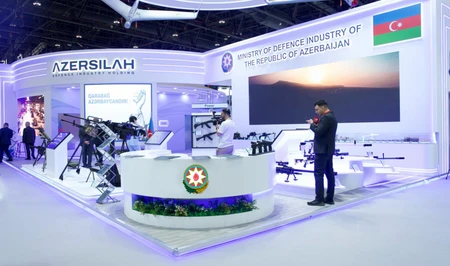 Азербайджанское вооружение представлено на выставке IDEX-2025