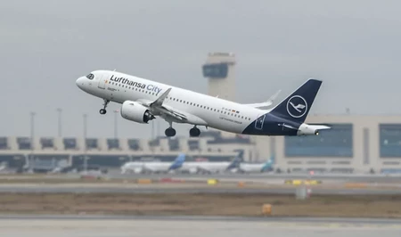 Lufthansa допустила ошибку в названии Ханкенди на полетной карте Азербайджана