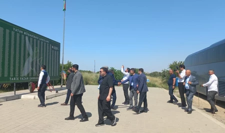 Турецкие и грузинские религиозные деятели завершили свой визит в Агдаме
