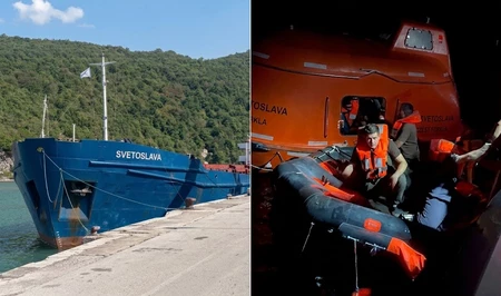 Сухогруз с 11 гражданами Азербайджана на борту затонул у берегов Турции: все моряки спасены