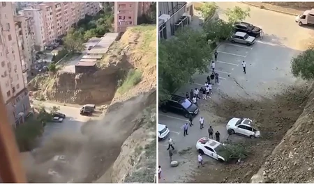 Оползень в Баку: могут ли автовладельцы без КАСКО получить компенсацию за поврежденные машины?