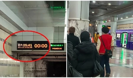 Утренний сбой в бакинском метро: пассажиры столкнулись с задержкой поездов
