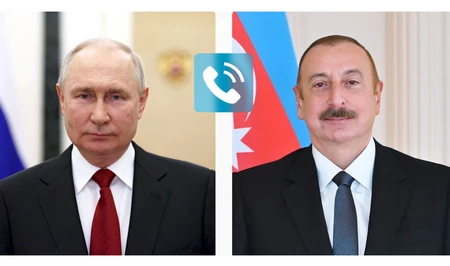 Ильхам Алиев позвонил Владимиру Путину