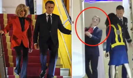Пощечина от жены и тайное сообщение: что скрывал президент Франции?