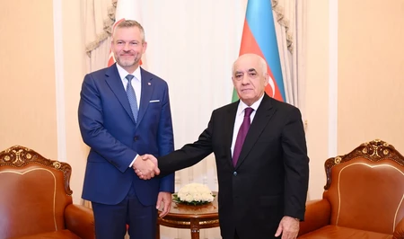 Президент Словакии и премьер Азербайджана обсудили торгово-инвестиционное сотрудничество