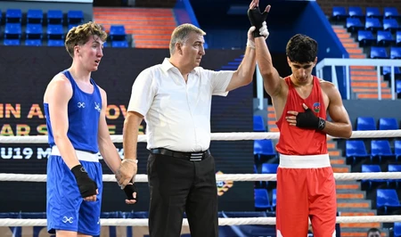 Три боксера Азербайджана одержали победы на Евро U19