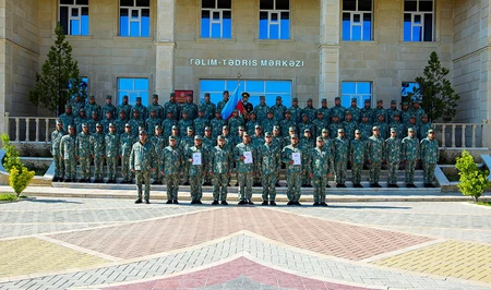 В Отдельной общевойсковой армии прошел выпуск военнослужащих сверхсрочной службы
