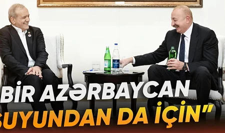 Жест, который говорит громче слов: Что сделал Ильхам Алиев во время встречи с Пезешкианом?
