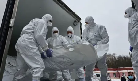 Россия и Украина провели обмен телами погибших военных