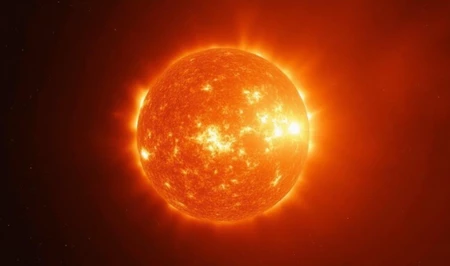 На Солнце произошла вспышка предпоследнего класса мощности